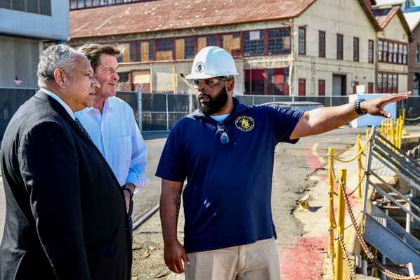 Secretary Del Toro Tours Historic West Coast Facility,Explores Ways to Increase Shipyard Capacity in the Pacific